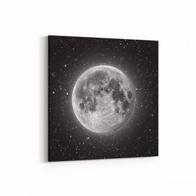 Olla 14705K Gece Gökyüzü Görseli Kare 25x25 cm Kanvas Tablo