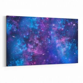 Olla 14709Y Gece Gökyüzü Görseli Yatay 30x20 cm Kanvas Tablo