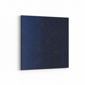 Olla 14724K Gece Gökyüzü Görseli Kare 25x25 cm Kanvas Tablo