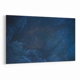 Olla 14733Y Gece Gökyüzü Görseli Yatay 30x20 cm Kanvas Tablo