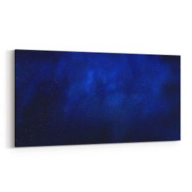 Olla 14746YD Gece Gökyüzü Görseli Yatay Dar 60x30 cm Kanvas Tablo