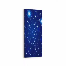 Olla 14755DI Gece Gökyüzü Görseli Dikey İnce 30x90 cm Kanvas Tablo