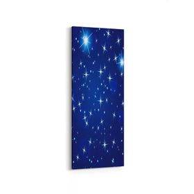 Olla 14755DI Gece Gökyüzü Görseli Dikey İnce 30x90 cm Kanvas Tablo