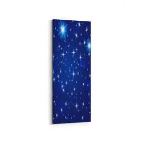 Olla 14755DI Gece Gökyüzü Görseli Dikey İnce 30x90 cm Kanvas Tablo