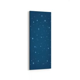 Olla 14760DI Gece Gökyüzü Görseli Dikey İnce 30x90 cm Kanvas Tablo