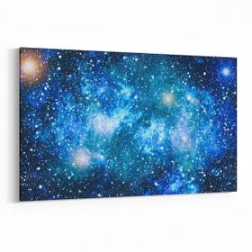 Olla 14786Y Gece Gökyüzü Görseli Yatay 30x20 cm Kanvas Tablo