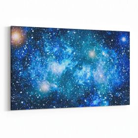 Olla 14786Y Gece Gökyüzü Görseli Yatay 30x20 cm Kanvas Tablo