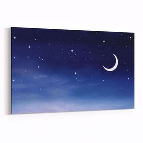 Olla 14792Y Gece Gökyüzü Görseli Yatay 30x20 cm Kanvas Tablo