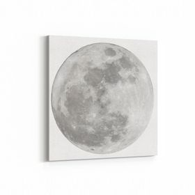 Olla 14794K Gece Gökyüzü Görseli Kare 25x25 cm Kanvas Tablo