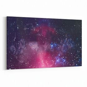 Olla 14799Y Gece Gökyüzü Görseli Yatay 30x20 cm Kanvas Tablo