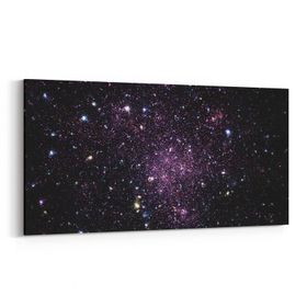 Olla 14800YD Gece Gökyüzü Görseli Yatay Dar 60x30 cm Kanvas Tablo