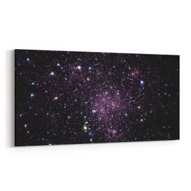 Olla 14800YD Gece Gökyüzü Görseli Yatay Dar 60x30 cm Kanvas Tablo