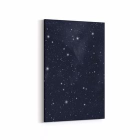 Olla 14808D Gece Gökyüzü Görseli Dikey 20x30 cm Kanvas Tablo