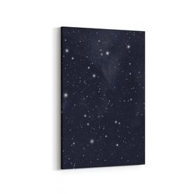 Olla 14808D Gece Gökyüzü Görseli Dikey 20x30 cm Kanvas Tablo