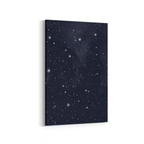 Olla 14808D Gece Gökyüzü Görseli Dikey 20x30 cm Kanvas Tablo