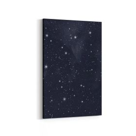 Olla 14808D Gece Gökyüzü Görseli Dikey 20x30 cm Kanvas Tablo