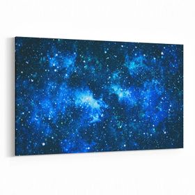 Olla 14809Y Gece Gökyüzü Görseli Yatay 30x20 cm Kanvas Tablo