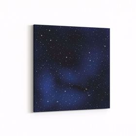 Olla 14810K Gece Gökyüzü Görseli Kare 25x25 cm Kanvas Tablo