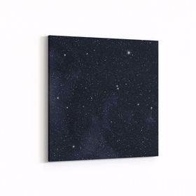 Olla 14816K Gece Gökyüzü Görseli Kare 25x25 cm Kanvas Tablo