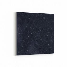 Olla 14816K Gece Gökyüzü Görseli Kare 25x25 cm Kanvas Tablo