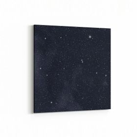 Olla 14816K Gece Gökyüzü Görseli Kare 25x25 cm Kanvas Tablo