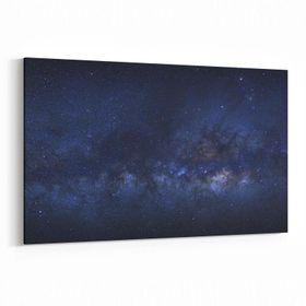 Olla 14821Y Gece Gökyüzü Görseli Yatay 30x20 cm Kanvas Tablo