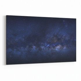 Olla 14821Y Gece Gökyüzü Görseli Yatay 30x20 cm Kanvas Tablo
