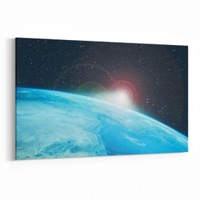 Olla 14841Y Gece Gökyüzü Görseli Yatay 30x20 cm Kanvas Tablo