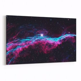 Olla 14845Y Gece Gökyüzü Görseli Yatay 30x20 cm Kanvas Tablo