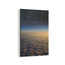 Olla 14848D Gece Gökyüzü Görseli Dikey 20x30 cm Kanvas Tablo