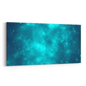 Olla 14850YD Gece Gökyüzü Görseli Yatay Dar 60x30 cm Kanvas Tablo