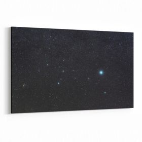 Olla 14852Y Gece Gökyüzü Görseli Yatay 30x20 cm Kanvas Tablo