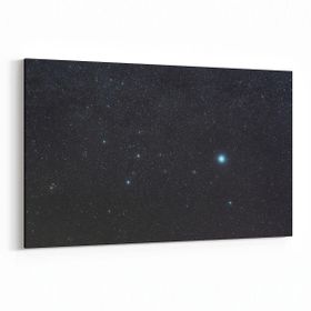 Olla 14852Y Gece Gökyüzü Görseli Yatay 30x20 cm Kanvas Tablo