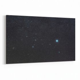 Olla 14852Y Gece Gökyüzü Görseli Yatay 30x20 cm Kanvas Tablo