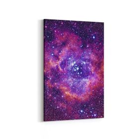 Olla 14857D Gece Gökyüzü Görseli Dikey 20x30 cm Kanvas Tablo