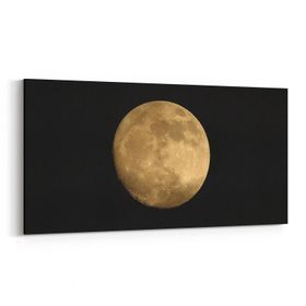 Olla 14858YD Gece Gökyüzü Görseli Yatay Dar 60x30 cm Kanvas Tablo