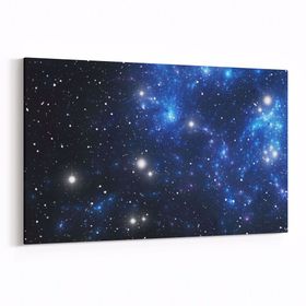 Olla 14863Y Gece Gökyüzü Görseli Yatay 30x20 cm Kanvas Tablo