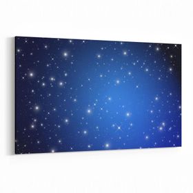 Olla 14885Y Gece Gökyüzü Görseli Yatay 30x20 cm Kanvas Tablo