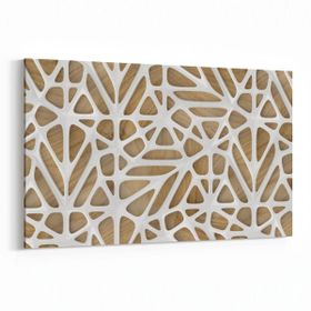 Olla 14888Y Geometrik Desen Görseli Yatay 30x20 cm Kanvas Tablo