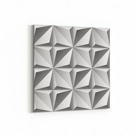 Olla 14909K Geometrik Desen Görseli Kare 25x25 cm Kanvas Tablo