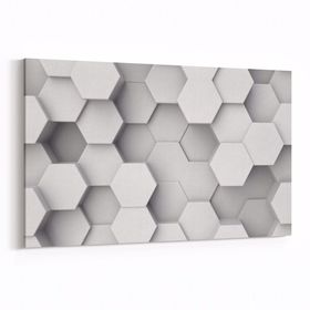 Olla 14916Y Geometrik Desen Görseli Yatay 30x20 cm Kanvas Tablo