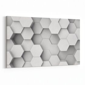 Olla 14916Y Geometrik Desen Görseli Yatay 30x20 cm Kanvas Tablo
