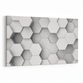 Olla 14916Y Geometrik Desen Görseli Yatay 30x20 cm Kanvas Tablo
