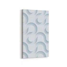 Olla 14936DD Geometrik Desen Görseli Dikey Dar 30x60 cm Kanvas Tablo