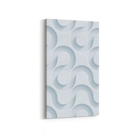 Olla 14936DD Geometrik Desen Görseli Dikey Dar 30x60 cm Kanvas Tablo