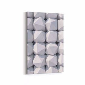 Olla 14937D Geometrik Desen Görseli Dikey 20x30 cm Kanvas Tablo