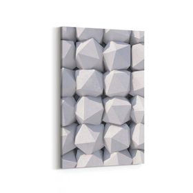 Olla 14937D Geometrik Desen Görseli Dikey 20x30 cm Kanvas Tablo