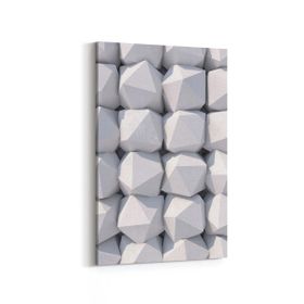 Olla 14937D Geometrik Desen Görseli Dikey 20x30 cm Kanvas Tablo