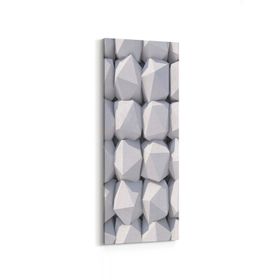 Olla 14937DI Geometrik Desen Görseli Dikey İnce 30x90 cm Kanvas Tablo