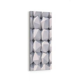 Olla 14937DI Geometrik Desen Görseli Dikey İnce 30x90 cm Kanvas Tablo